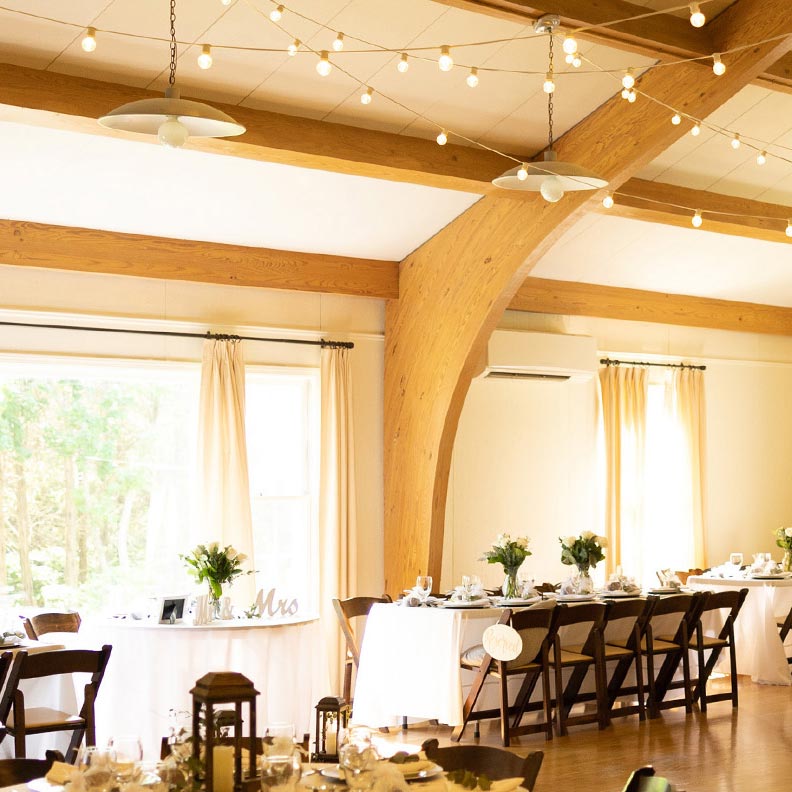 The Bates House event space in Setauket