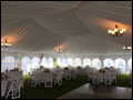 Casual backyard summer wedding on Long island with food catered by Felico's Catering